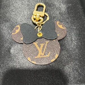 Luxury Brown and Black Keychain